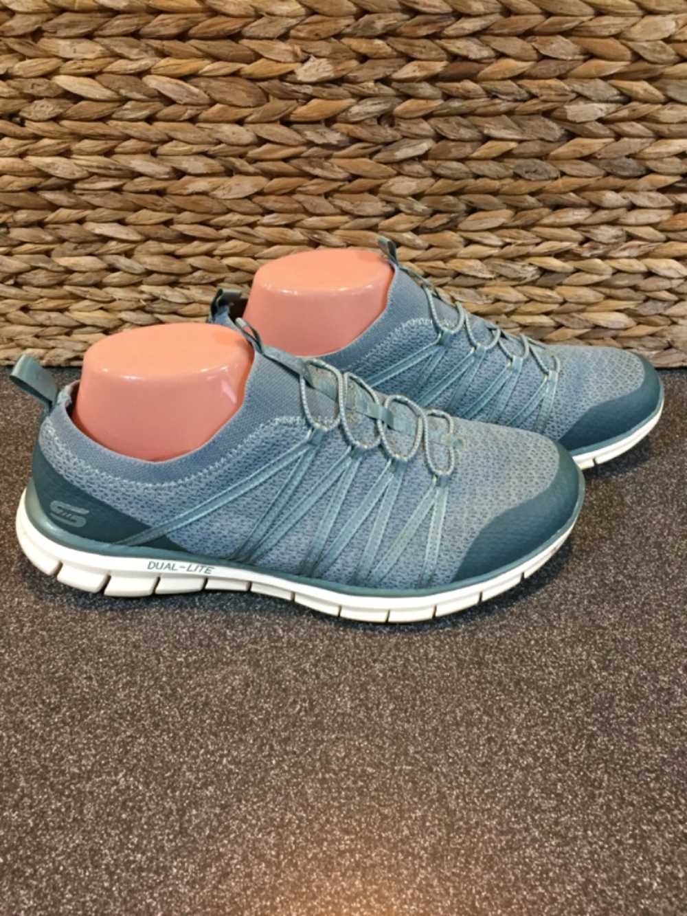 Skechers Women's Dual-Lite Sage Slip-On Sneakers